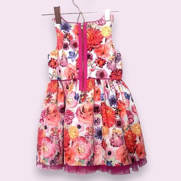 Florabelle Floral Dress with Back Zipper Toddler Kids Size 2T - Picture 4 of 14
